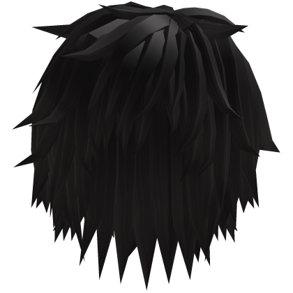 Messy Emo Boy Hair Dark Brown Roblox item