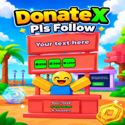 DonateX (Pls Follow)
