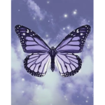 sloths and blue butterflies