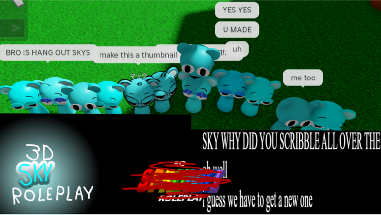 [whiten] 3D Sprunki Roleplay screenshot 3