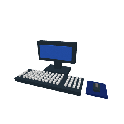Monitor, Mouse, and Keyboard Set
