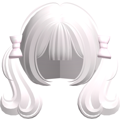 ♡ adorable cute short bow pigtails in pink thumbnail