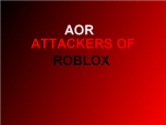 Attackers of Roblox