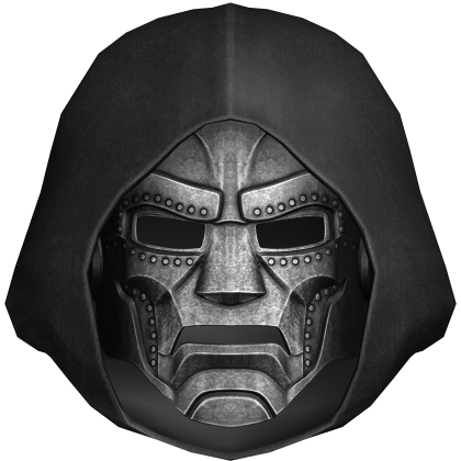Black Dr Doom Mask w/ Hood