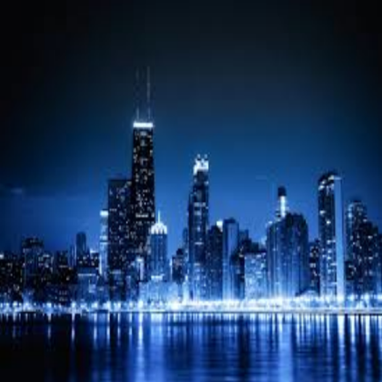 Blue city Roblox decal