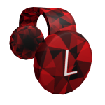 Red Clockwork Headphones