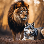 Kitty and wolf team