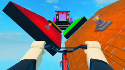 Rowerowy tor ninja