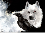 Raven And Wolf