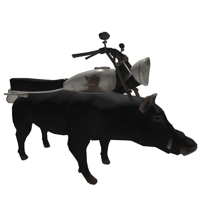 Pig Motorcycle CB Teyeng Icikiwir