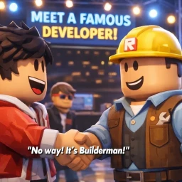 "Meet Popluar Devlopers" icon