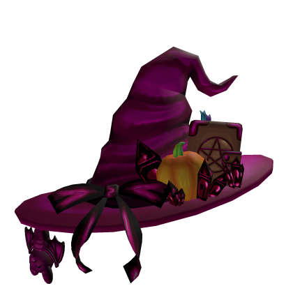 Hot Pink Witch Hat Roblox item