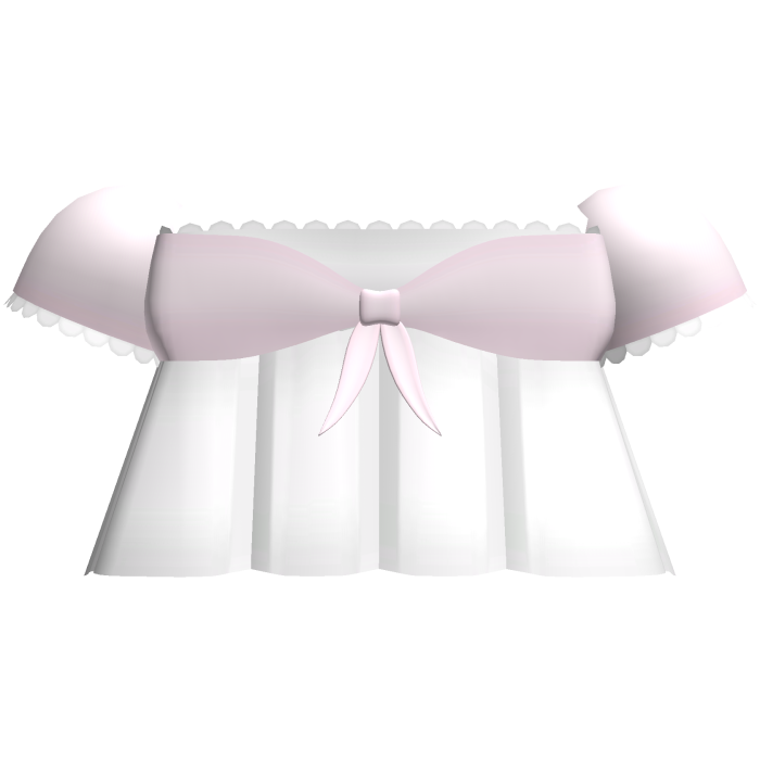 sweet pink bow puff sleeve frilly flowy top
