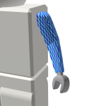 Woman Faceless Slim Blocky - Left Arm