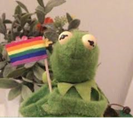 Kermit on Crackers