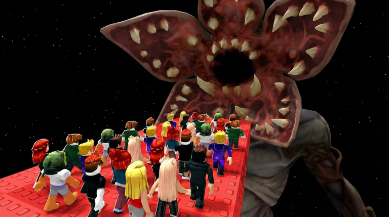 100 Players Enter Stranger Things screenshot 1