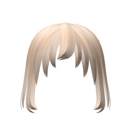 Kawaii Loose Dainty Bangs in Blonde Roblox item