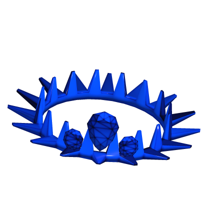 Blue Shiny Void Crown Roblox item