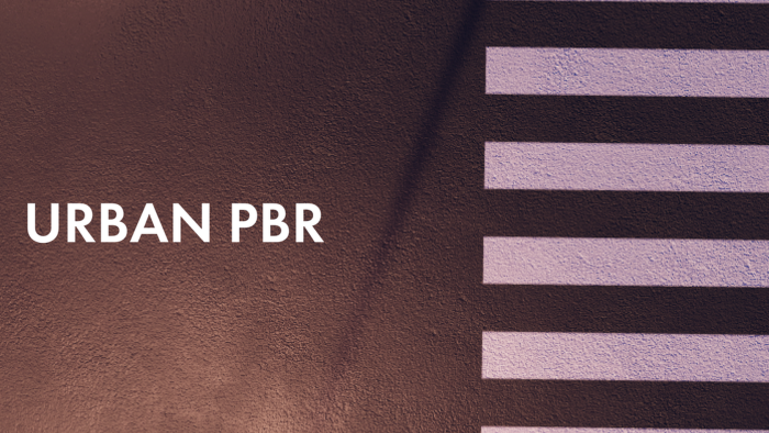 Pro Urban PBR Pack / Concrete, Asphalt, Bricks preview 1