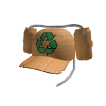 Broken Cardboard Soda Cap