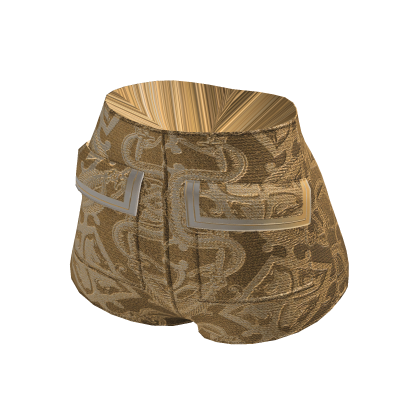 Gold Shorts - Chinese New Year *SNAKE
