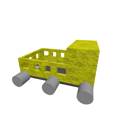 Yellow Rash Army Truck