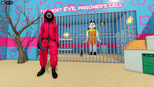 SQUID GAME'S PRISON RUN OBBY