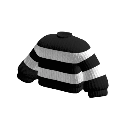 Black Striped Sweater