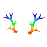 Rainbow Antlers