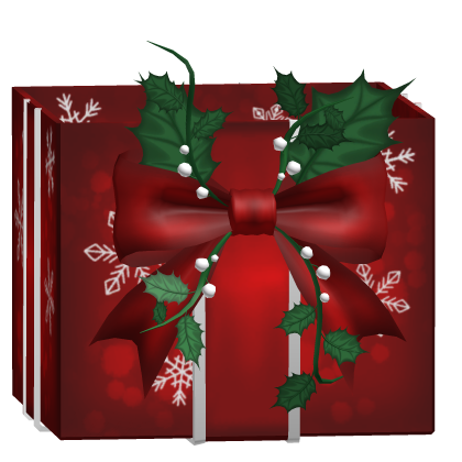 Christmas Present Costume - Red/White