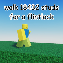 walk 18432 studs for a flintlock