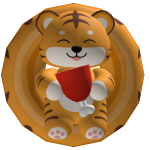 Cute Tiger Floatie