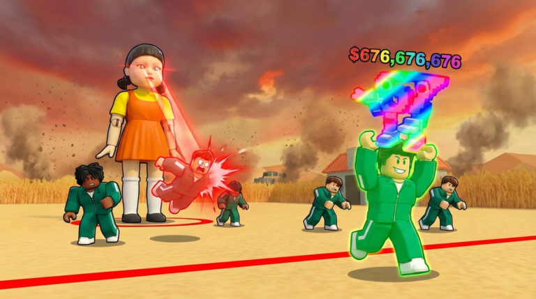 Escape red light for Brainrots screenshot 2