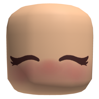 cute blush face light orange thumbnail