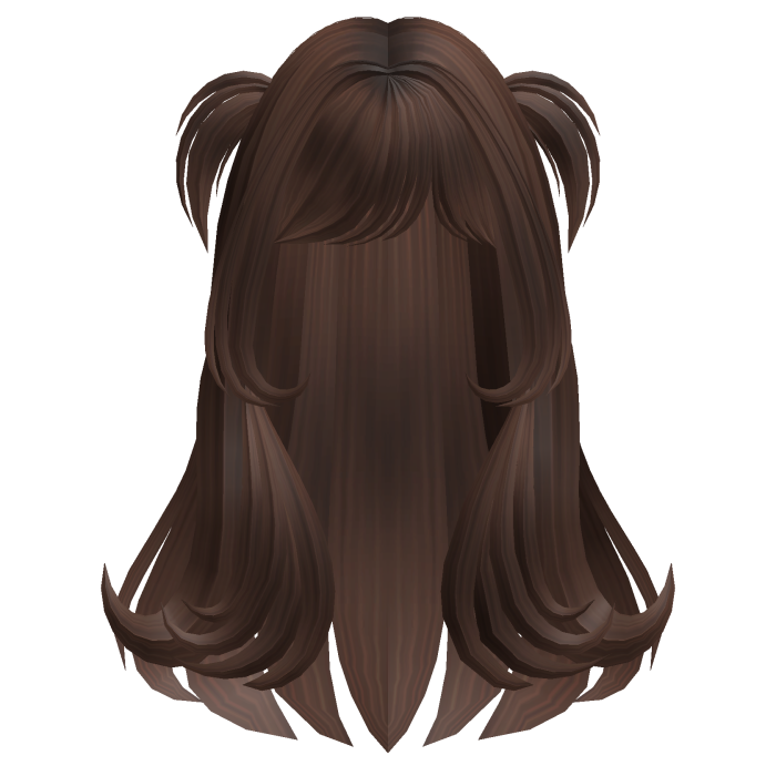 Cute Long Kawaii Doll Pigtail Hair (Brown)