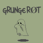 GRUNGE RØT