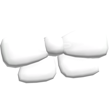 Dolly Little Bow Hairclip in White