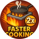 2x Faster Cooking