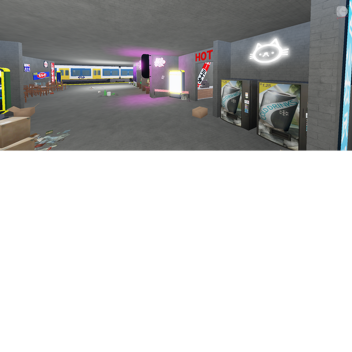 CyberPunk Train Station