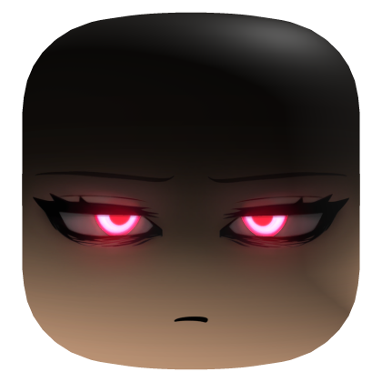 Revenge Look Shadowed Devil Face Red Glowing Eyes thumbnail