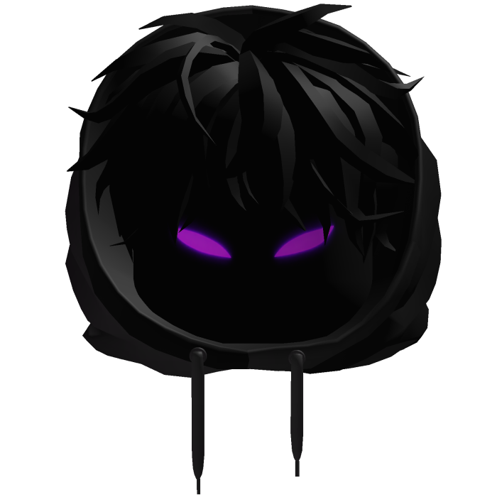 Vkei Tryhard Demon Anime Hood Purple Glowing Eyes