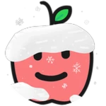Snow Covered Apple