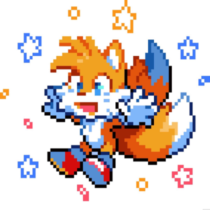 Pixel Tails! Roblox decal