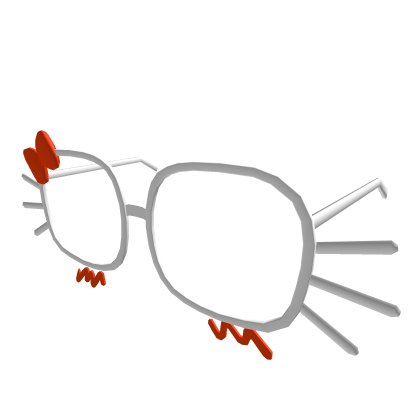 Kitty Glasses-White