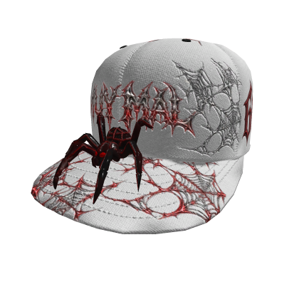 SPIDER HAT WHITE / MUYMAL Roblox item