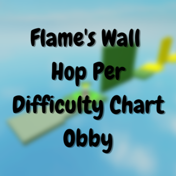 Flame's Wall Hop Per Diffculty Chart Obby