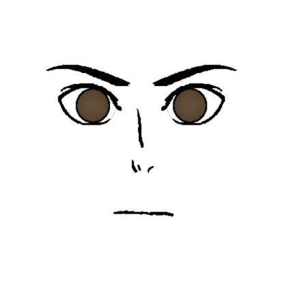 Brown Eyes Roblox decal