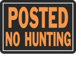 NO HUNTING