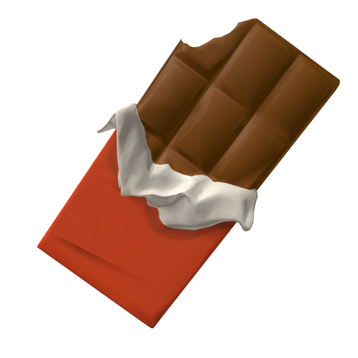 Chocolate Bar 🍫✨ [Back Accessory]
