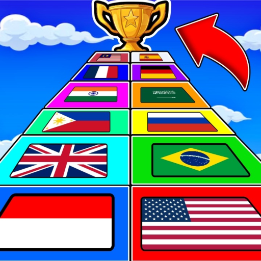 Flag Race official Roblox game thumbnail